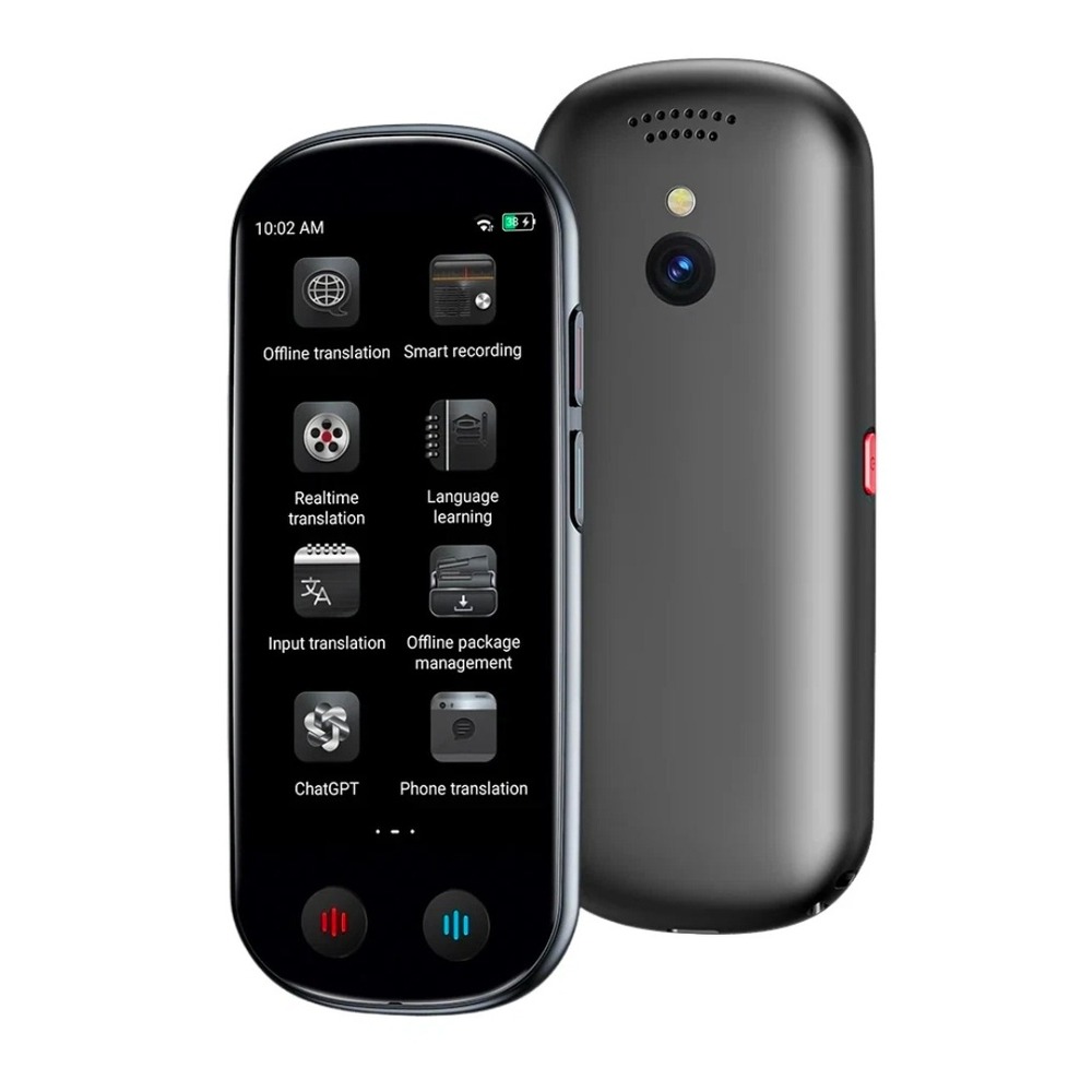 AI Voice Translator Device Offline Realtime Translation Smart Recorder‎ ChatGPT